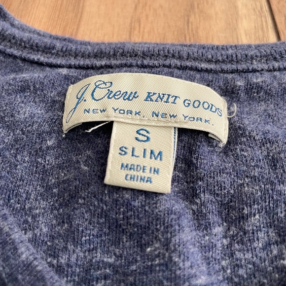 J. Crew Knit Goods Henley Long Sleeve Shirt - Picture 4 of 6